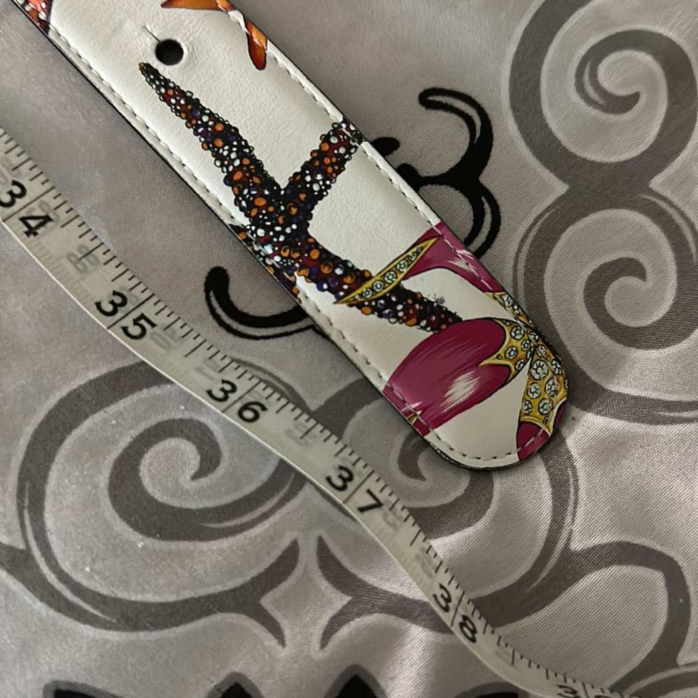 Versace TRÉSOR DE LA MER PRINT Medusa belt - Picture 7 of 8